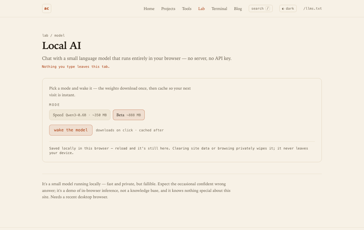 Local AI
